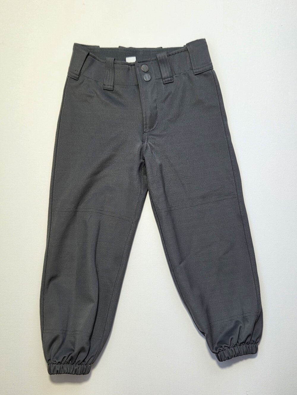 RIP-IT Girls Youth Softball Pants Charcoal Gray Stretch Size Small